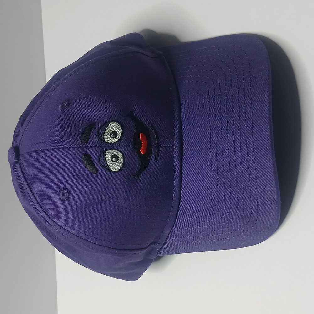 McDonald's Limited Edition Grimace Face‎ Purple Ball Cap Hat